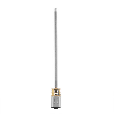N20 Gearbox Motor 6/12V with 100mm Long Output Shaft(6V,500RPM)