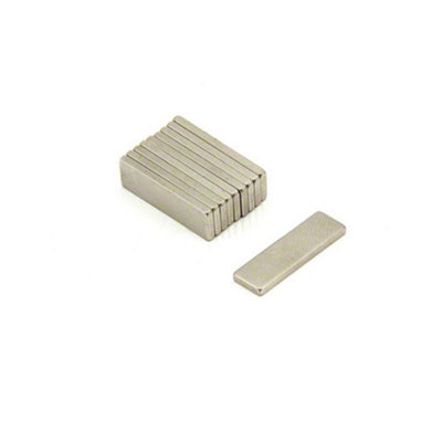 N35 Neodymium Magnet for Arts, Crafts, Model Making, DIY, Hobbies & Packaging - 20mm x 6mm x 1.5mm thick - 1.1kg Pull