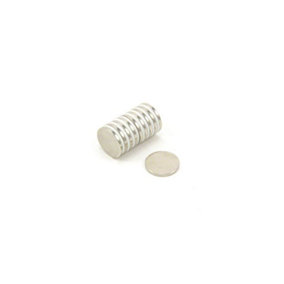 N35H Neodymium Magnets for Engineering, Manufacturing and Technology Applications - 15mm dia x 1.5mm thick0