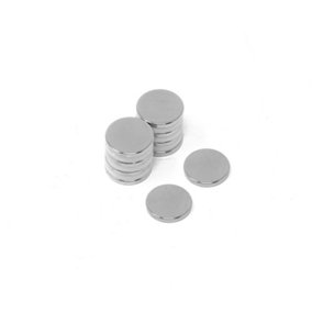 N42 Neodymium Disc Magnet - 11/16 in. dia x 1/16 in. thick - 5.31lbs Pull (Pack of 10)