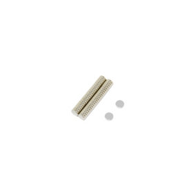 N42 Neodymium Disc Magnet - 4mm dia x 1mm thick - 0.21kg Pull (Pack of 50)
