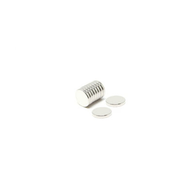 N42 Neodymium Disc Magnet - 9/16 in. dia x 1/16 in. thick - 4.57lbs Pull (Pack of 10)