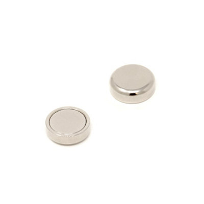 N42 Neodymium Glue In Pot Magnet Ideal for When a Screw is Not a Possible Fixing Option - 16mm dia