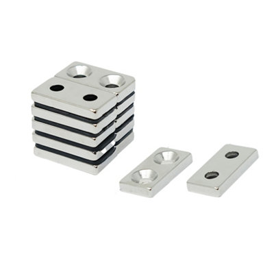 N42 Neodymium Magnet for Arts, Crafts and Model Making - 20mm x 10mm x 3mm thick x 3.5mm c/s - 4.2kg Pull - North - Pack of 10 Price Comparisons | Compare The Build