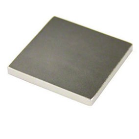 N42 Neodymium Magnet for Arts, Crafts, Model Making, DIY, Hobbies, Office and Home - 50mm x 50mm x 5mm thick - 24kg Pull