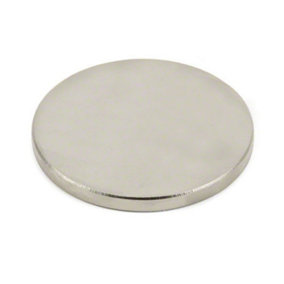 N42 Neodymium Magnet for Arts, Crafts, Model Making, DIY, Hobbies, Office, and Home - 60mm dia x 5mm thick - 22.7kg Pull