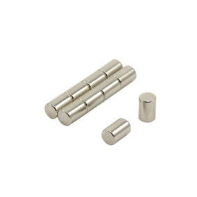 N42 Neodymium Magnet for Engineering, Manufacturing & Technology Applications - 6.35mm x 9.53mm thick - 1.68kg Pull0