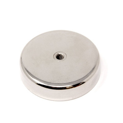 N42 Neodymium Pot Magnet with M10 Internal Thread for Holding, Hanging ...