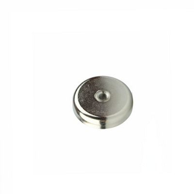 N42 Neodymium Pot Magnet with M8 Internal Thread for Holding, Hanging ...