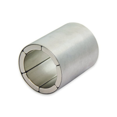 N42 Neodymium Radially Magnetised Magnet Assembly for Motors and Generators - 40mm O.D. x 30mm I.D. x 50mm long