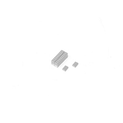 N42 Neodymium Rectangular Magnet - 3/16 in. x 1/8 in. x 1/16 in. thick - 0.77lbs Pull - Licensed Material (Pack of 20)
