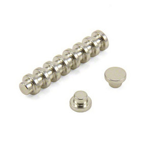 N42 Neodymium Top Hat Magnet for Office, Fridge, Whiteboard, Refrigerator and DIY - 8mm dia x 5mm thick - 1kg Pull