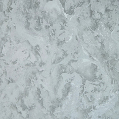 Nabari Wallpaper in Grey, Silver and Silver Glitter