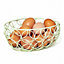 Nadiya Hussain Fruit/Bread & Egg Shaped Basket Set Green