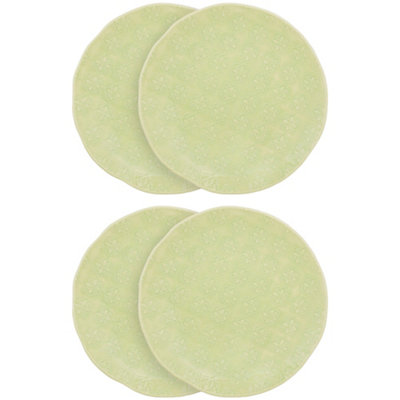 Nadiya Hussain Set of 4 Side Plates Green