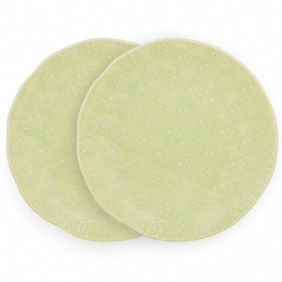 Nadiya Hussain Set of 4 Side Plates Green