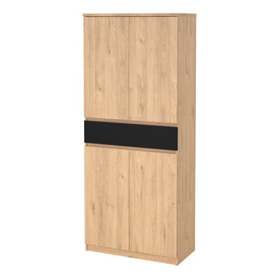 Naia Shoe Cabinet with 4 Doors + 1 Drawer