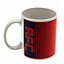 nal FC Fade Design Ceramic Mug In Acetate Box Red/White/Navy (9 x 8cm)