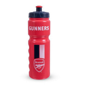 nal FC Gunners Plastic Water Bottle Red/Black/White (One Size)
