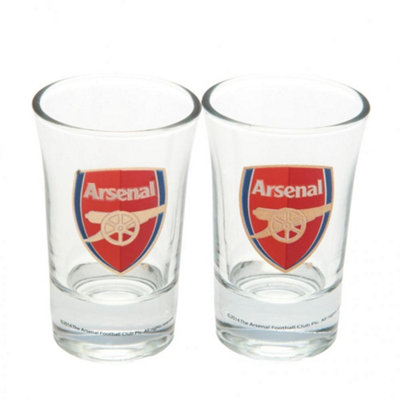 nal FC Shot Gl Set (Pack Of 2) Clear (One Size)