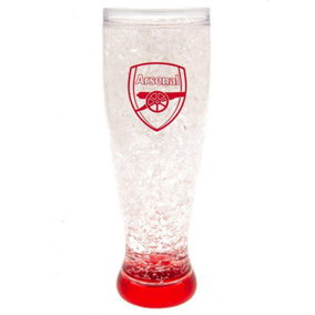 nal FC Slim Freezer Pint Gl Clear/Red (One Size)