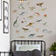 Named Dinosaurs Wall Sticker Pack