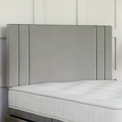 Naples Silver Platform Top Divan Bed Base 4FT Small Double with Large ...