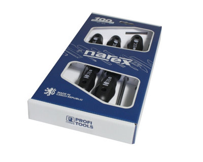 Narex Screwdriver set 5pcs set - Suitable for assembling and repairs under difficult conditions