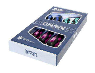 Narex Screwdriver set 7pcs - Screwdriver for assembling and repairs under difficult conditions