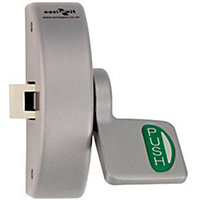 Narrow Style Emergency Exit Push Pad Latch Push to Release 132 x 36mm Silver