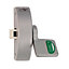 Narrow Style Emergency Exit Push Pad Latch Push to Release 132 x 36mm Silver