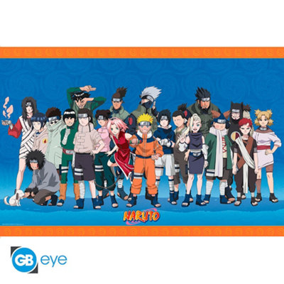 Naruto Shippuden Group Character Poster 2 Piece Set