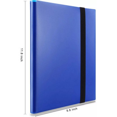 Naruto Premium Trading Card Binder A4 Album Folder - 9-Pocket Holds 360  Cards