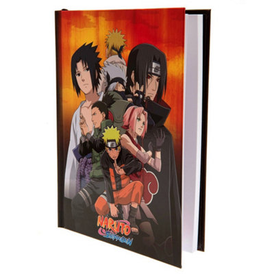 Naruto: Shippuden Characters A5 Notebook Multicoloured (One Size)