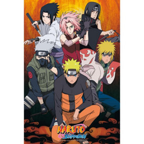 Naruto: Shippuden Group Poster Multicoloured (61cm x 91cm)