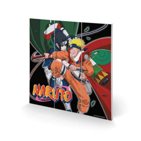 Naruto Training To Surp The Other Plaque Multicoloured (One Size)