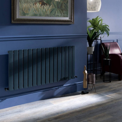 Narvi Single Radiator Anthracite 600x604mm