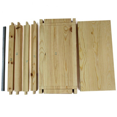 National Bee Hive Pine Brood Box New Beekeeping Beehive - 5