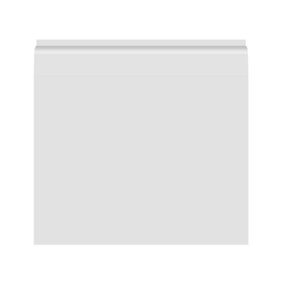 National Skirting Chamfered Bullnose II MDF Skirting Board - 300mm x 18mm x 4200mm, Primed, No Rebate