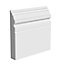 National Skirting Frontier MDF Skirting Board - 170mm x 18mm x 3040mm, Primed, No Rebate