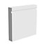 National Skirting Groove I MDF Skirting Board - 120mm x 18mm x 4200mm, Primed, No Rebate