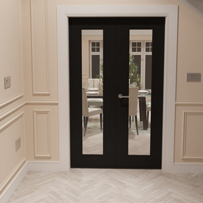 National Skirting Groove II MDF Skirting Board - 300mm x 18mm x 3040mm, Primed, No Rebate