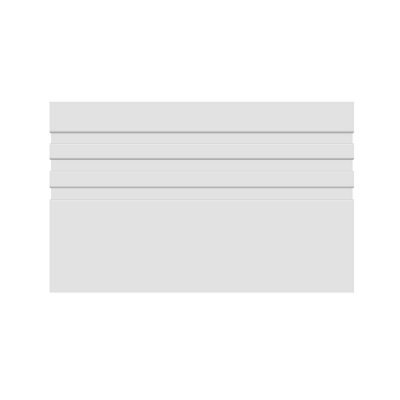 National Skirting Groove III MDF Architrave - 70mm x 18mm x 3040mm, Primed, No Rebate