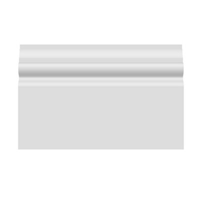 National Skirting Venice MDF Architrave - 95mm x 18mm x 3040mm, Primed, No Rebate