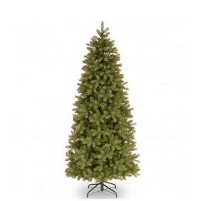National Tree Company Bayberry Spruce Feel Real Slim Artificial Christmas Tree 7.5ft