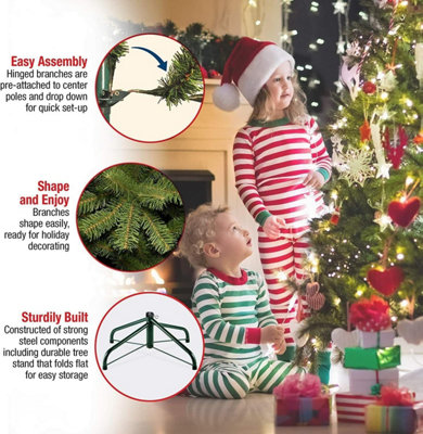 National Tree Company Dunhill Fir Artificial Christmas Tree 5.5ft - 3