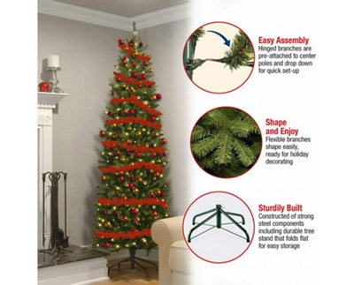 National Tree Company Kingswood Pencil Artificial Christmas Tree 8ft