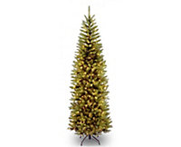 National Tree Company Pre-Lit Kingswood Fir Artificial Christmas Tree 4.5ft