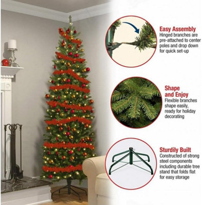 National Tree Company Slim Winchester Artificial Christmas Tree 6ft