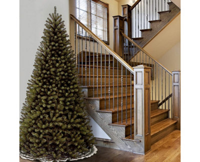 National Tree Company Unlit North Valley Spruce Artificial Christmas ...
